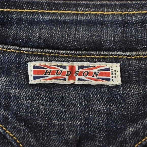 HUDSON Denim Pencil Skirt - Picture 3 of 10